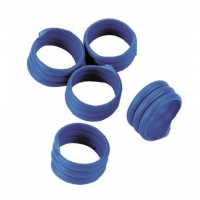 Spiralring,16mm, blau,Kunstst. zu